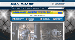 Desktop Screenshot of mmasharp.com